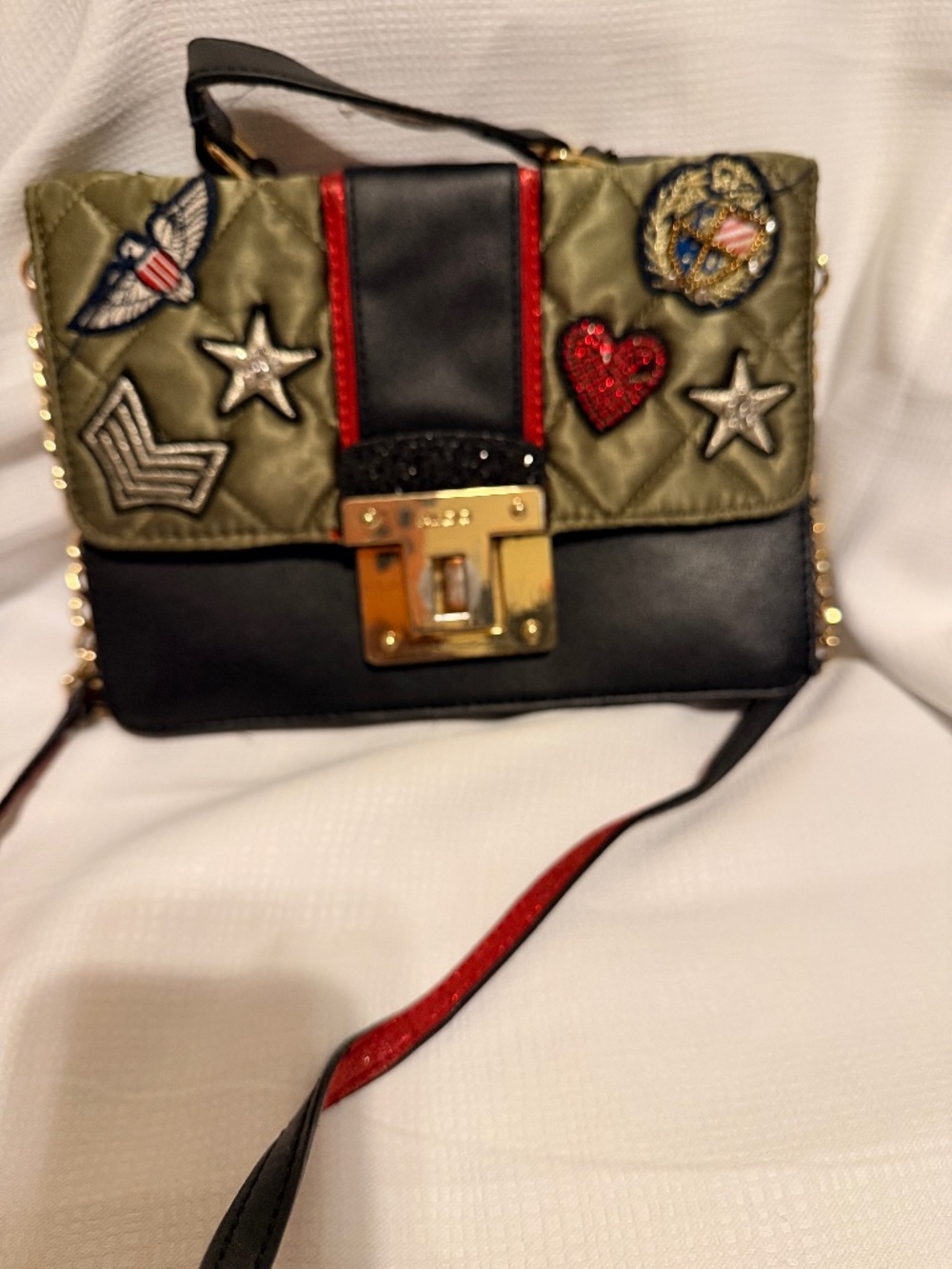 Green Aldo Purse